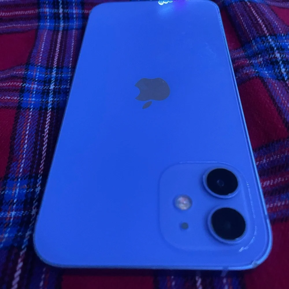 Apple Smartphone with Black Frame